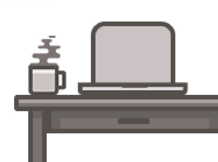 学习绘制简洁办公桌插画图标的PS教程
