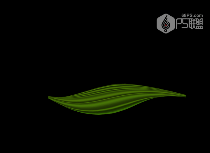 鼠绘制作漂亮绿色荧光花朵图片的PS教程