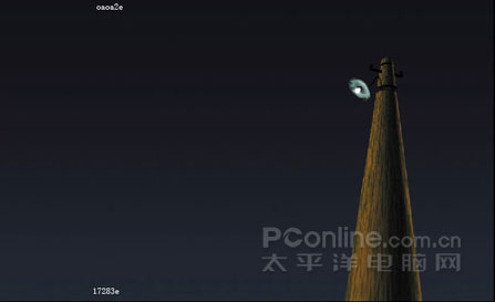 Photoshop鼠绘夜空下的路灯漫画图片