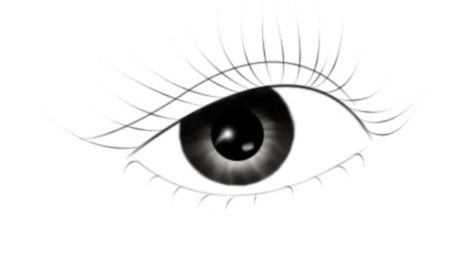 学习手绘人物眼睛图案的PS教程