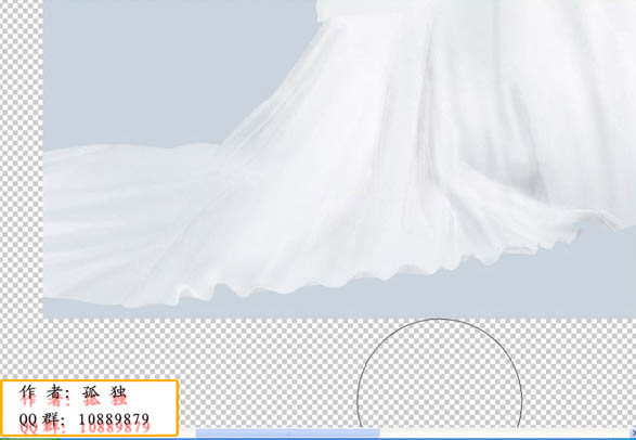 PS鼠绘身穿白色婚纱的漂亮新娘