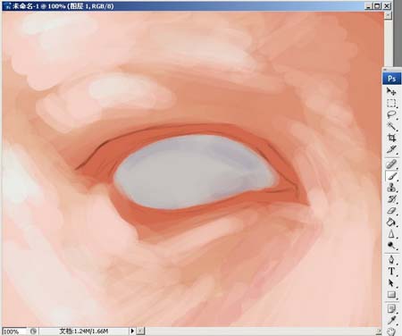 学习鼠绘精细人物眼睛的PS教程