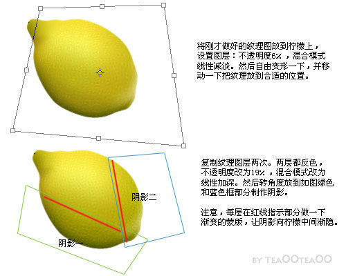 鼠绘一颗柠檬的Photoshop教程