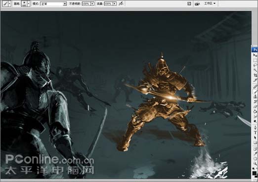 打造古代战争场景的PS鼠绘教程