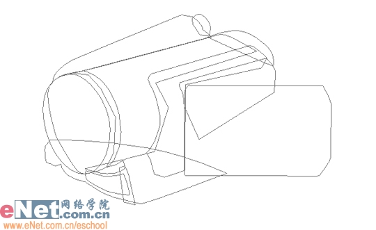 鼠绘高清数码摄像机的PS教程