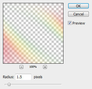 用PS滤镜制作带有光斑的彩色光影图案