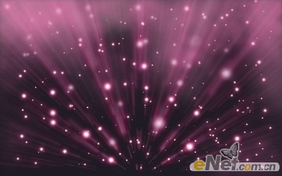 PS滤镜设计放射性梦幻紫色光影图案