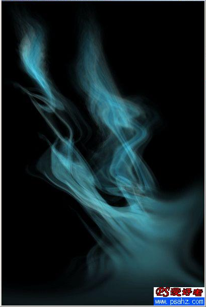 PS滤镜制作奇幻的青色烟雾特效