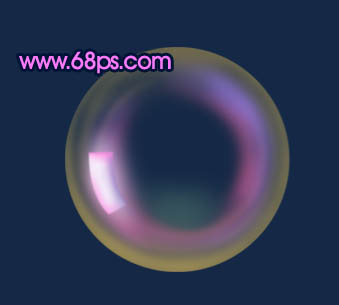 滤镜制作漂亮彩色气泡的PS教程
