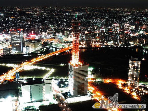 用PS滤镜打造梦幻城市夜景照片