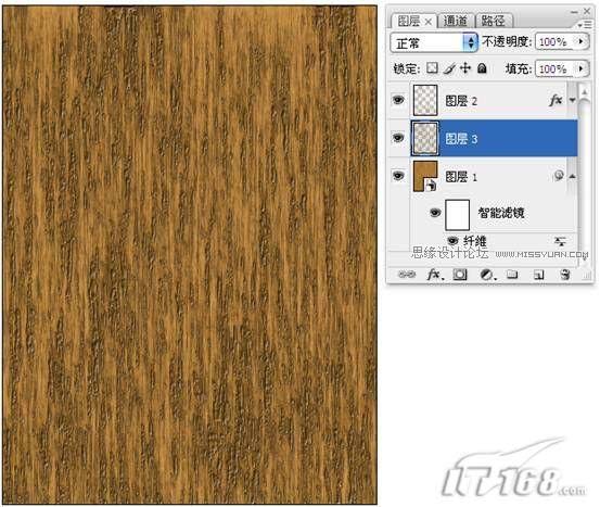 天然木纹纹理图片的PS滤镜教程