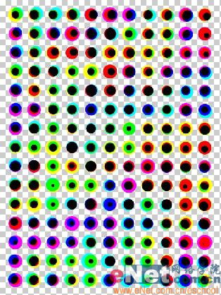 PS滤镜制作形态各异的彩色玻璃球