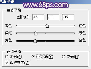 调出柔和紫色头像照片色彩的PS技巧