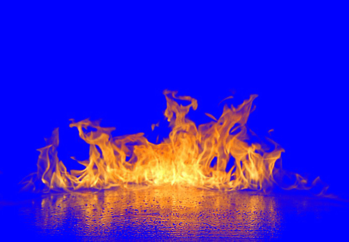 对火焰图片抠图换背景的八种PS方法