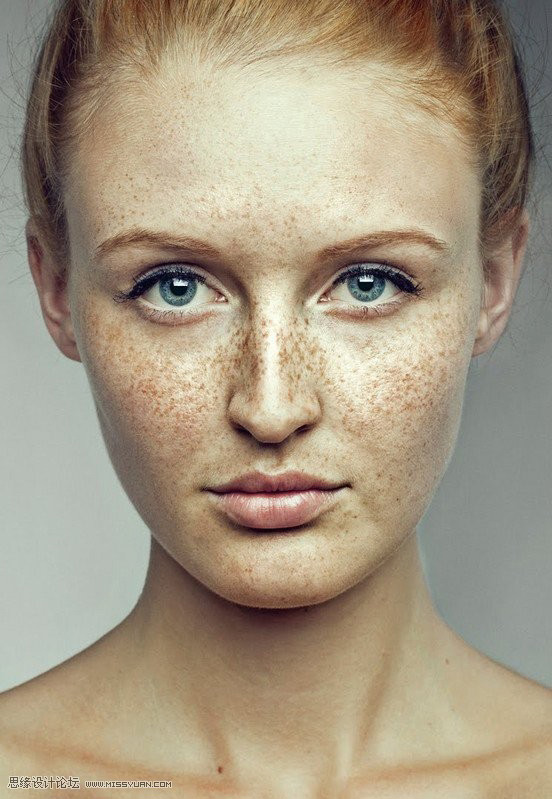 人物照片脸部祛斑磨皮的PS修复技巧