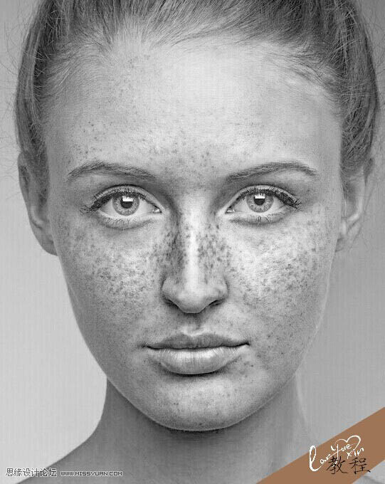 人物照片脸部祛斑磨皮的PS修复技巧