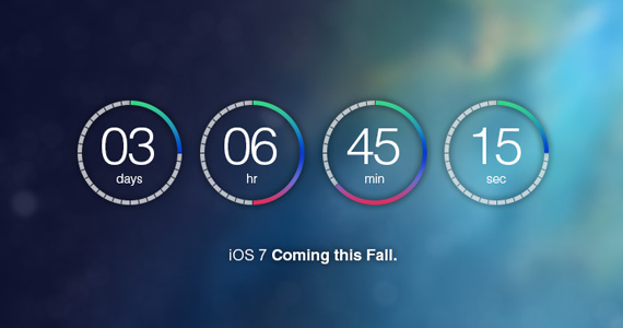 PS制作苹果IOS7系统中的倒数计时器