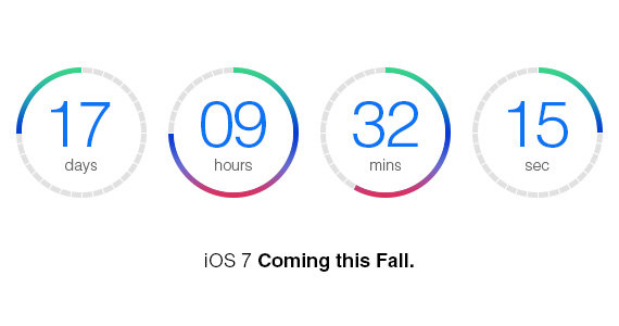 PS制作苹果IOS7系统中的倒数计时器