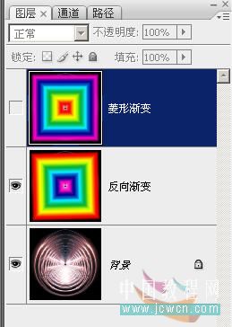 制作圆形七彩图案的滤镜教程