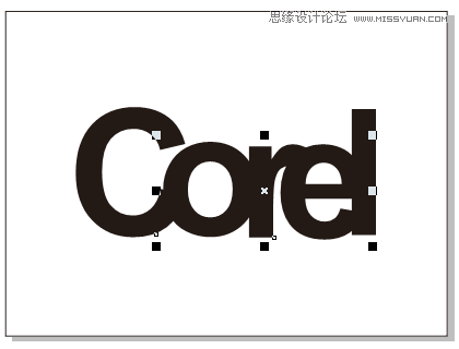 字体教程:CorelDRAW制作时尚镂空艺术文字