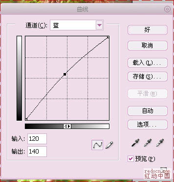 PS调制浅蓝色柔美非主流模特照片