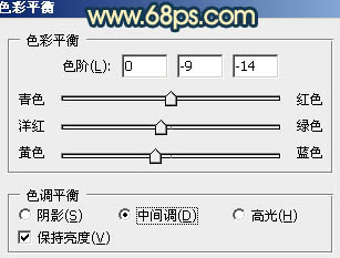 PS青黄色非主流照片美化处理教程