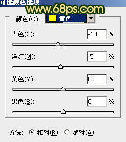 PS调制墨绿色背景色彩的人物照片