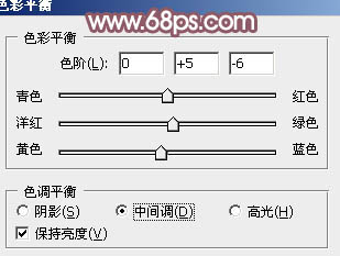 PS调出淡黄色柔美人物外景照片色彩