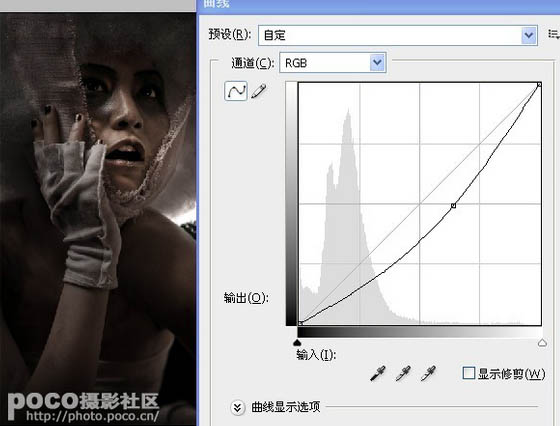 PS制作质感颓废暗调非主流头像照片