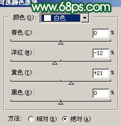 PS调出经典柔美青黄非主流照片色彩