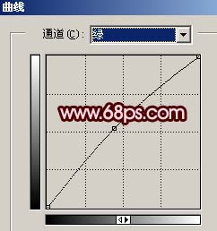 白发美女自拍照片的PS修复教程