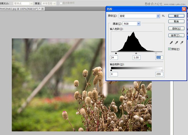 Photoshop详细解析色阶命令的使用原理,PS教程,16xx8.com教程网