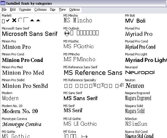 设计神器，设计师必备的字体管理软件 AMP Font Viewer