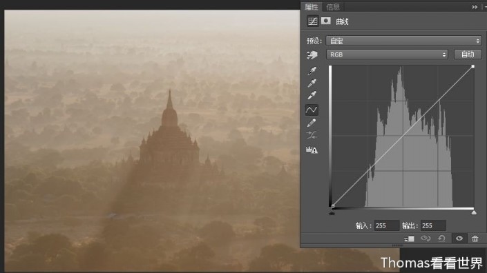 曲线工具，用好曲线给我们的照片来带焕然一新的效果