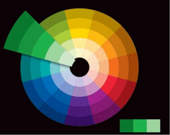 配色方法，三种UI的选择配色方法