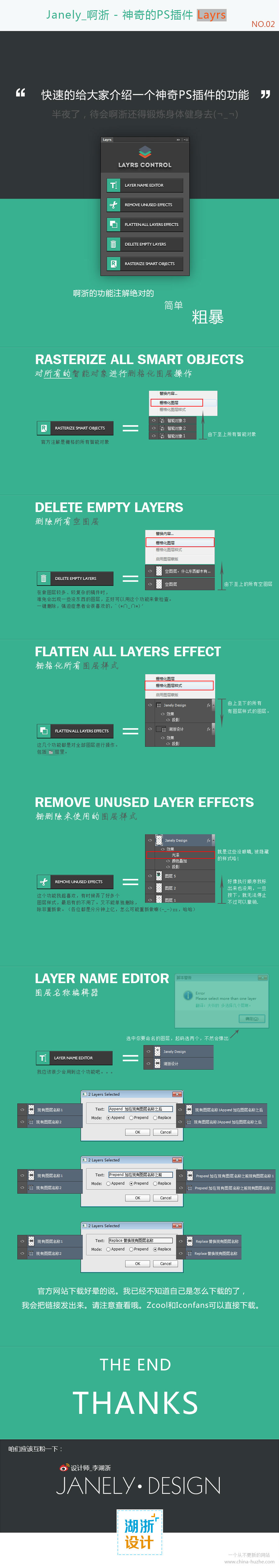 Photoshop插件 Layrs使用教程
