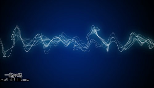 ps教程 波浪 滤镜 抽象 电波