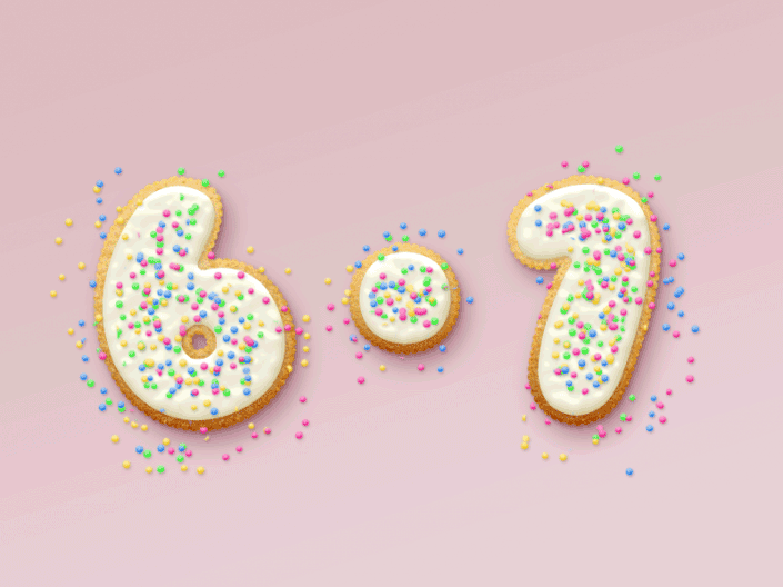 饼干字，用Photoshop制作一包可爱好吃的饼干