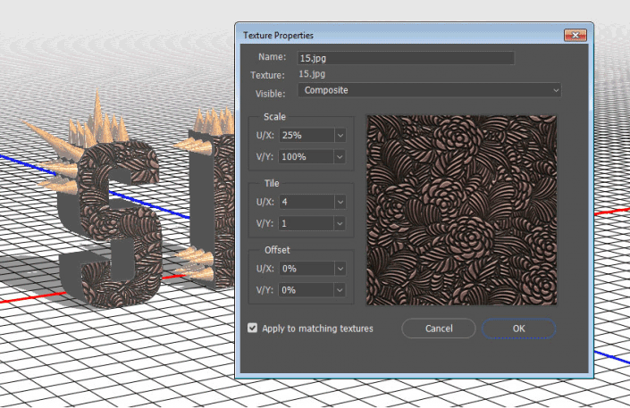 金属字，用PS制作3D效果的金属铆钉文字