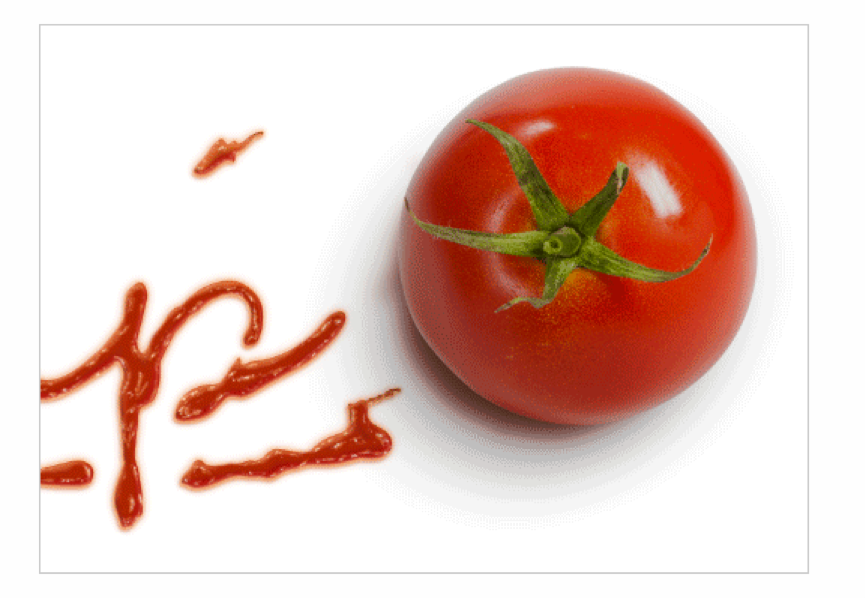 教你做一个番茄酱文字效果