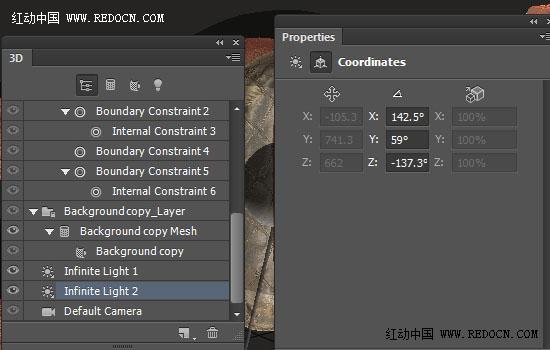 利用3D工具制作质感突出的古金属立体字