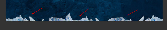 Photoshop设计蓝色冰冻效果的艺术字