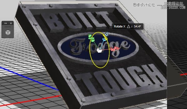 Photoshop制作3D立体效果的金属字教程,PS教程,16xx8.com教程网