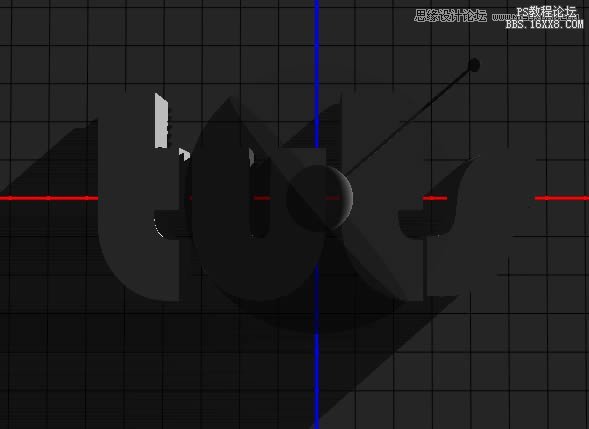 Photoshop CS6制作3D文字的片头动画教程,PS教程,16xx8.com教程网