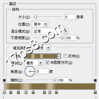 金字 金属字 ps教程 图层样式 字体Xenippa