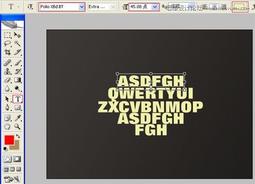 Photoshop制作金属质感的3D文字特效,PS教程,16xx8.com教程网