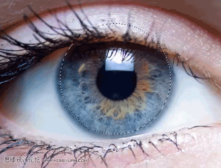 眼睛美化，通过PS给人物眼睛制作美瞳效果