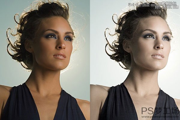 Photoshop简单给国外美女照片美白处理,PS教程,16xx8.com教程网
