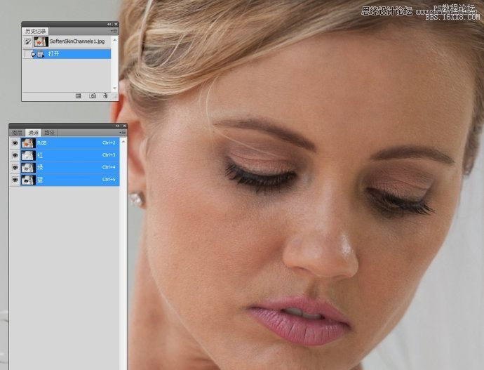 Photoshop给婚纱人像肤色精细修图,PS教程,16xx8.com教程网