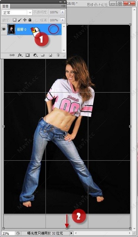 Photoshop修出美女照片高挑的美腿,PS教程,16xx8.com教程网